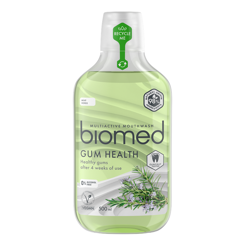 Apa de gura Gum Health, 500 ml, Biomed