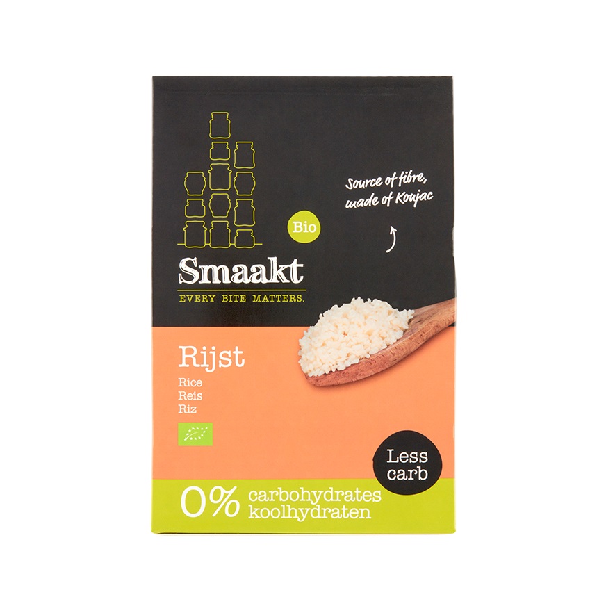 Inlocuitor de orez din konjac bio, 270 g, Smaakt