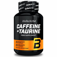 Caffeine + Taurine, 60 capsule, Biotech USA
