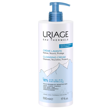 Creme lavante de curatare, 500 ml, Uriage