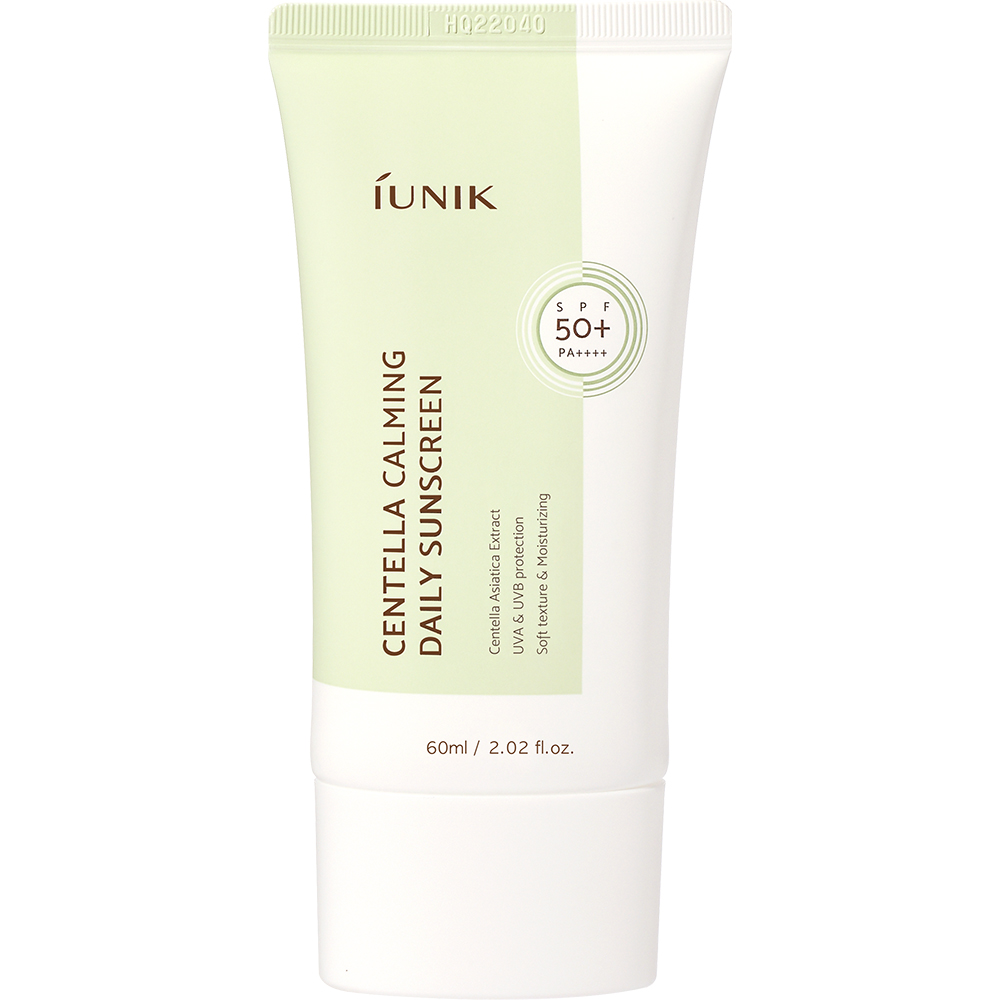 Crema pentru fata cu protectie solara SPF 50+ PA++++ Centella Calming, 60 ml, Iunik