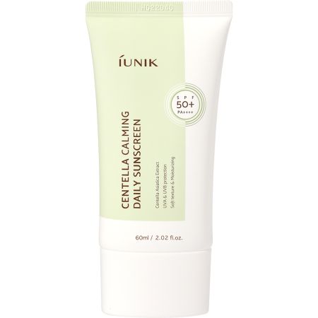 Crema pentru fata cu protectie solara SPF 50+ PA++++ Centella Calming, 60 ml, Iunik