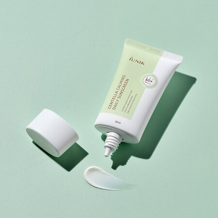 Crema pentru fata cu protectie solara SPF 50+ PA++++ Centella Calming, 60 ml, Iunik 662895