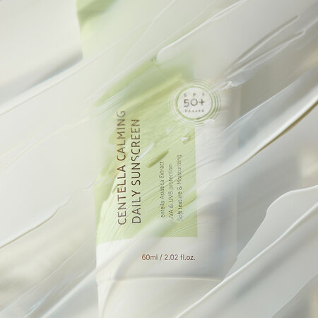 Crema pentru fata cu protectie solara SPF 50+ PA++++ Centella Calming, 60 ml, Iunik 662894