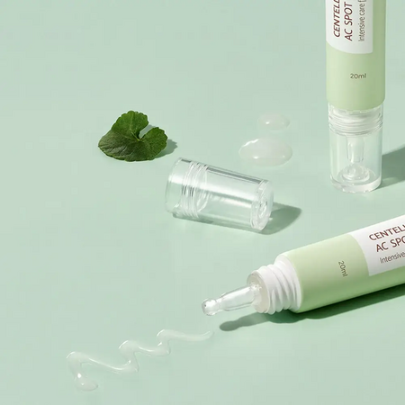 Crema-gel pentru tenul cu tendinta acneica si imperfectiuni AC Spot Centella Calming, 20 ml, Iunik 662202
