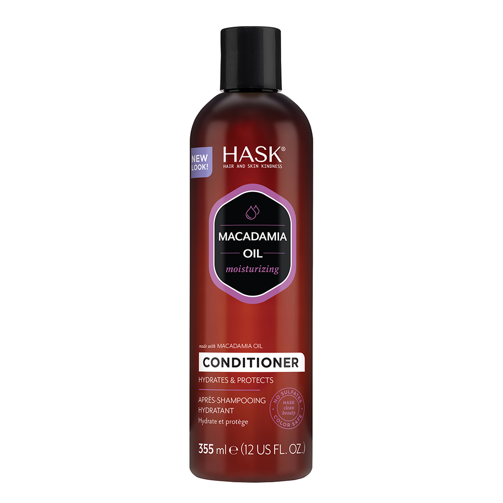Balsam hidratant Macadamia Oil, 355 ml, Hask