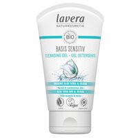 Gel de curatare fata bio cu aloe vera si jojoba Basis Sensitive, 125 ml, Lavera
