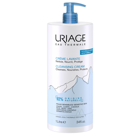 Crema de curatare 2 in 1 lavanta pentru adulti, 1 l, Uriage