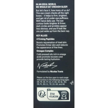 Crema cu peptide pentru conturul ochilor Peptides and Omegas Firming, 15 ml, Allies Of Skin 732261