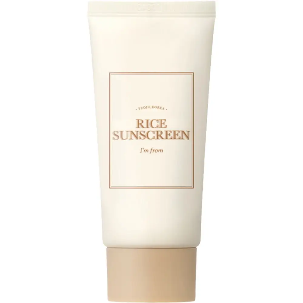 Crema de fata cu extract de orez, Rice Sunscreen SPF 50+ PA++++, 50 ml, I'm From