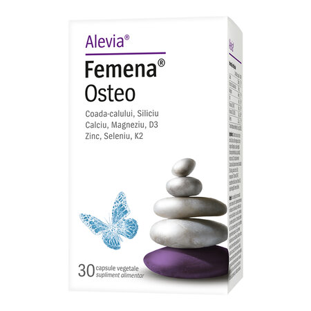 Femena Osteo, 30 capsule vegetale, Alevia 704481