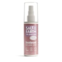 Deodorant vegan spray cu lavanda si vanilie, Pure Aura, 100 ml, Salt Of The Earth
