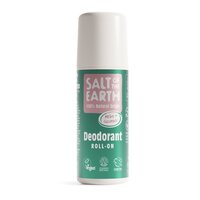 Deodorant vegan roll-on, Pure Aura, 75 ml, Salt Of The Earth