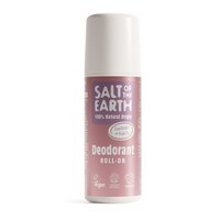 Deodorant vegan roll-on cu lavanda si vanilie, Pure Aura, 75 ml, Salt Of The Earth
