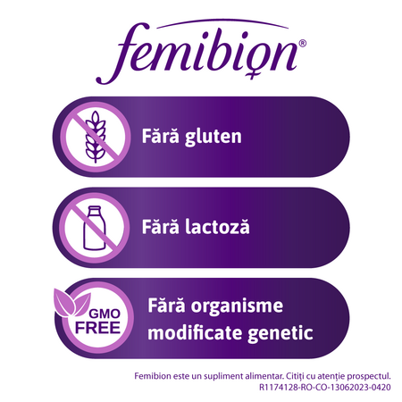 Femibion 2 sarcina si alaptare, 28 comprimate + 28 capsule, Dr.Reddys 569877