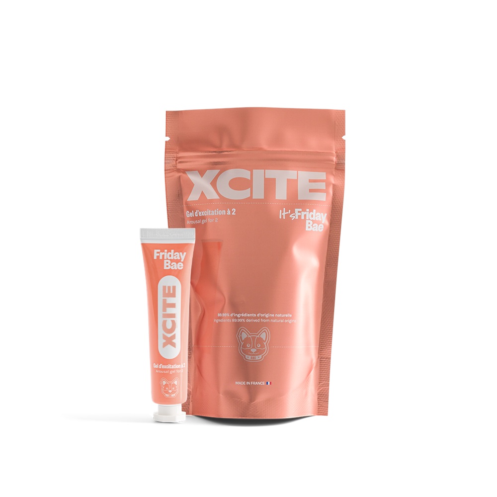 Gel de excitare pentru el si ea Xcite, 15 ml, Friday Bae