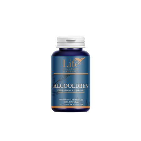 Supliment impotriva poftei de alcool Alcooldren, 120 capsule, Bionovativ