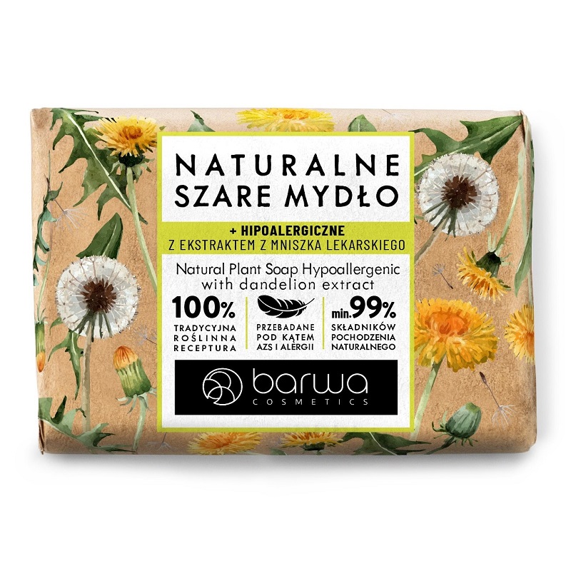 Sapun hipoalergenic cu papadie, 90 g, Barwa