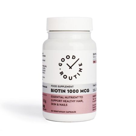 Biotin 1000 mcg Good Routine, 30 capsule vegetale, Secom 710729