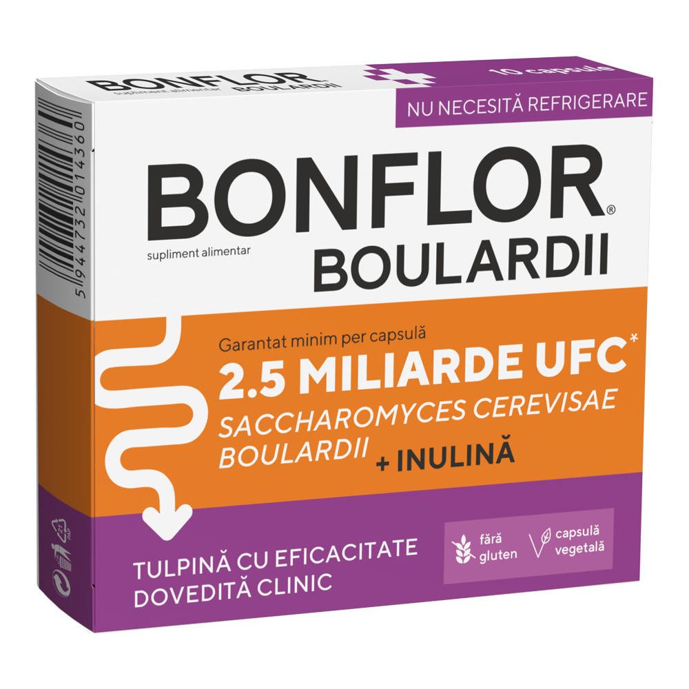 Bonflor Boulardii, 10 capsule, Fiterman