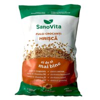 Fulgi de hrisca crocanti, 500 g, Sanovita