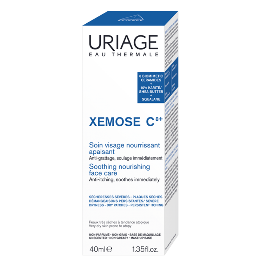 Crema calmanta de fata Xemose C8+, 40 ml, Uriage