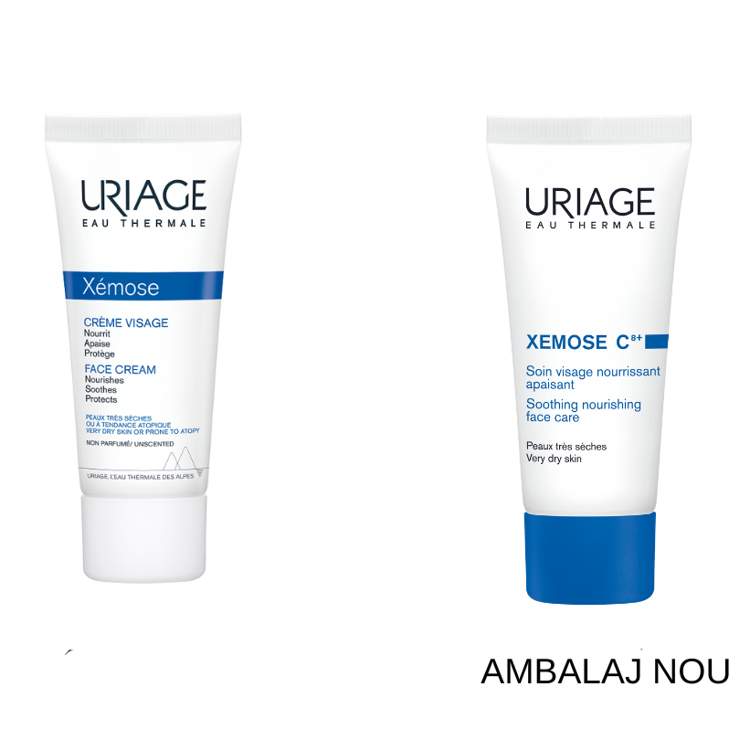 Crema de fata pentru piele foarte uscata Xemose, 40 ml, Uriage