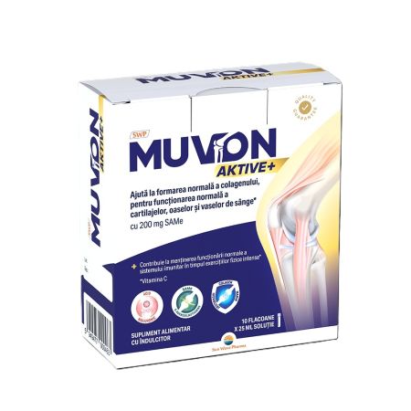 Muvon Aktive Plus, 10 fiole x 25 ml, Sun Wave Pharma