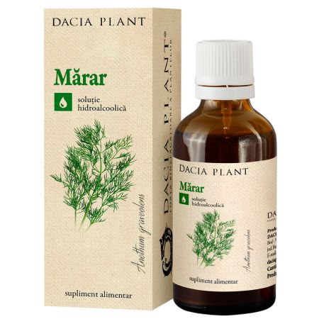 Tinctura de Marar, 50 ml, Dacia Plant