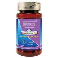GlucoNature Plus, 60 cpsule, Qingdao Heshoutang