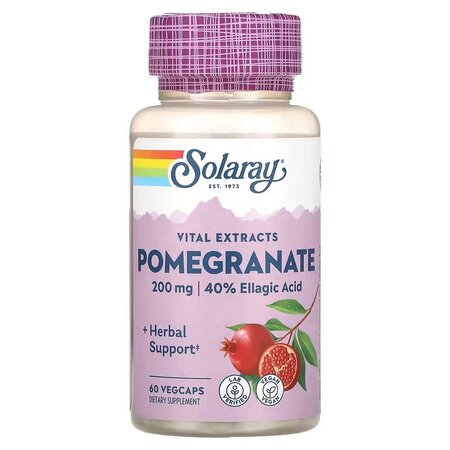 Pomegranate Solaray, 60 capsule, Secom