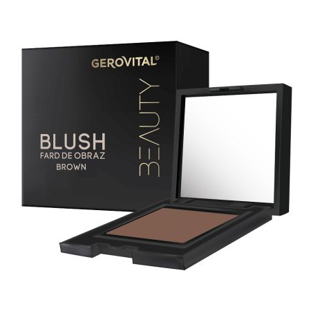 Fard de obraz Brown, 8 g, Gerovital Beauty