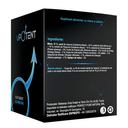 Miere pentru potenta, 230 g, uPotent 705210