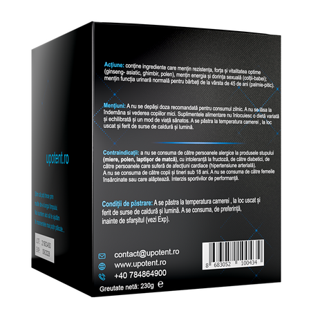 Miere pentru potenta, 230 g, uPotent 705209