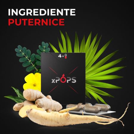Capsule pentru potenta, 4 bucati, xPops 660460