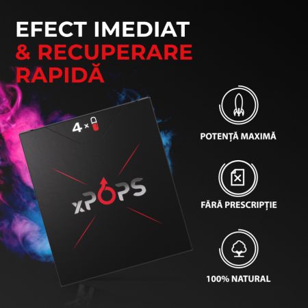 Capsule pentru potenta, 4 bucati, xPops 660459