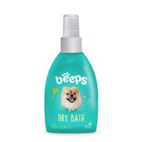 Spray pentru baie uscata pentru caini si pisici, 200 ml, Beeps