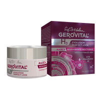 Masca regeneranta de noapte GH3 Evolution Perfect Look, 50 ml, Gerovital