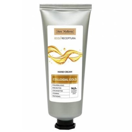 Crema de maini intens hranitoare Colloidal Gold, 75 ml, Stara Mydlarnia