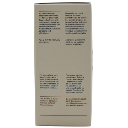 Deodorant cu Neroli si Busuioc Extra Strength, 75 g, Salt & Stone 722313