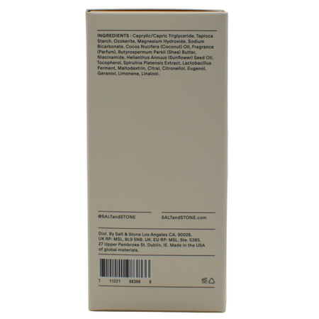 Deodorant cu Neroli si Busuioc Extra Strength, 75 g, Salt & Stone 722314