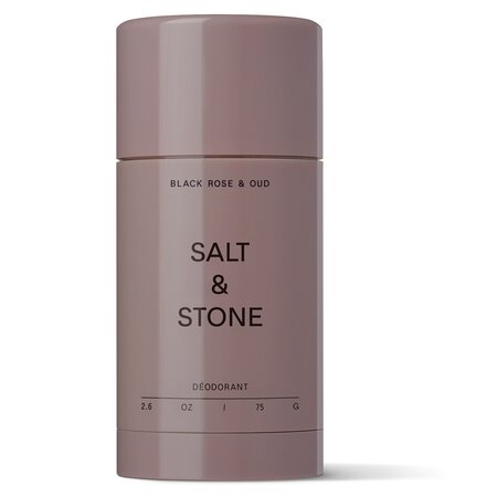 Deodorant natural cu Trandafir si Oud Extra Strengh, 75 g, Salt & Stone