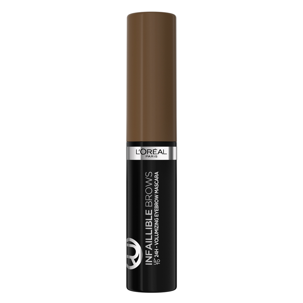 Mascara pentru sprancene cu efect de volum Nuanta Brunette Infaillible Brows, 4.9 ml, LOreal