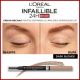 Creion pentru sprancene Nuanta 6.0 Dark Blonde Infaillible Brows 24H Filling Triangular, 1 ml, LOreal 585759