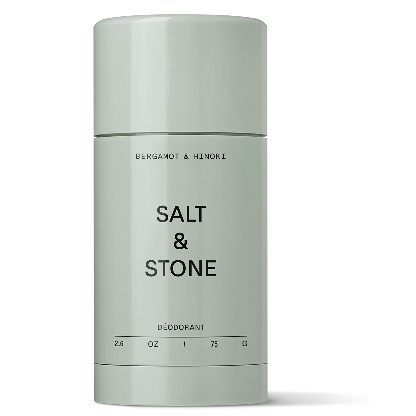 Deodorant cu Bergamot si Hinoki Extra Strength, 75 g, Salt &amp; Stone