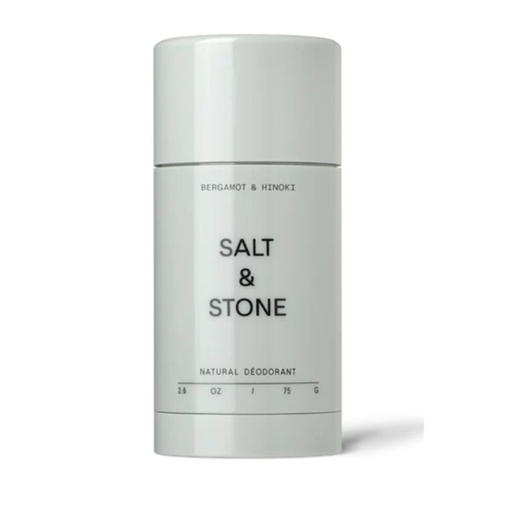Deodorant natural cu Bergamot si Hinoki Extra Strength, 75 g, Salt & Stone