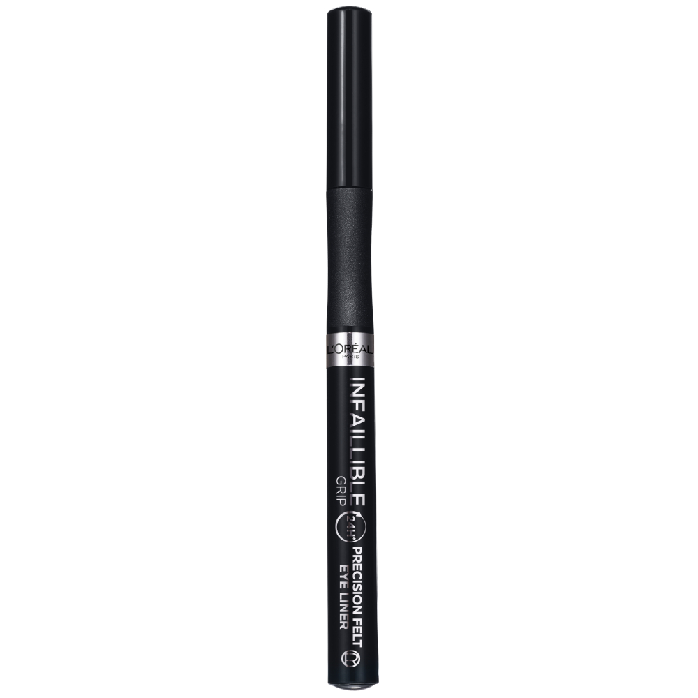 Tus lichid tip carioca Nuanta 01 Black Precision Felt Infaillible 24H Grip, 4 ml, LOreal