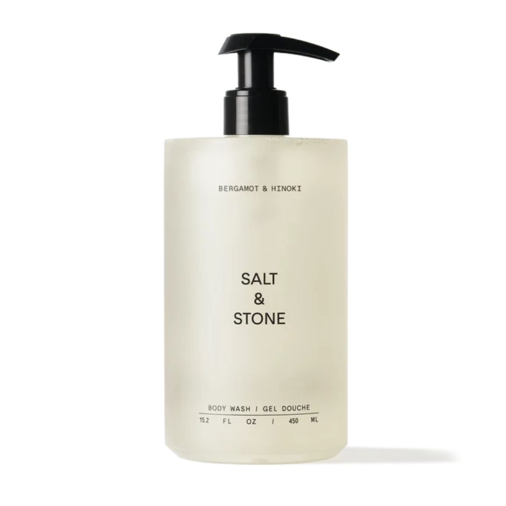 Gel de dus cu Bergamot si Hinoki, 450 ml, Salt & Stone