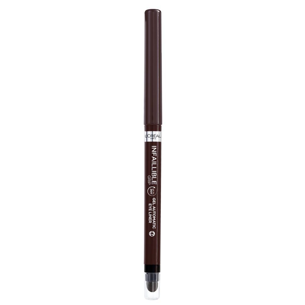 Creion de ochi tip gel, Brown Denim Infaillible 36H Grip, 1.2 g, LOreal