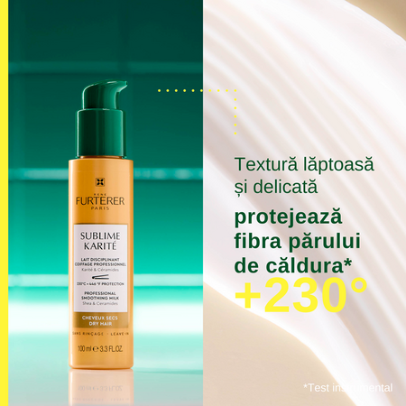 Crema pentru netezirea parului uscat Leave-in Sublime Karite, 100 ml, Rene Furterer 645193